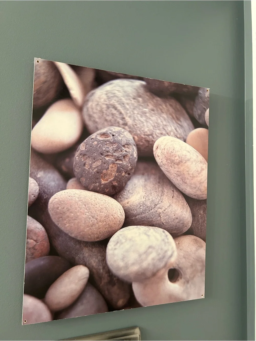 Trio Pack Sand & Pebble Wall Art Prints - Pink Tones (ab 15 in w, 19in h) 3!!